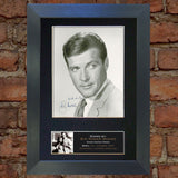 SIR ROGER MOORE Mounted Signed Photo Reproduction Autograph Print A4 274