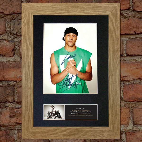 ASHLEY BANJO Diversity Signed Autograph Quality Mounted Photo PRINT A4 526