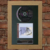 DIRE STRAITS Brothers in Arms Album Signed Cd MOUNTED A4 Autograph Print 73
