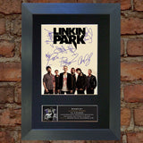 LINKIN PARK (RARE) Quality Autograph Mounted Signed Photo Repro Print A4 705