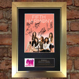 FIFTH HARMONY Autograph Mounted Signed Photo Reproduction Print A4 577