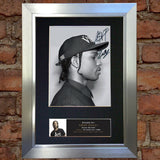 A$AP ROCKY Signed Autograph Mounted Photo Reproduction PRINT A4 583