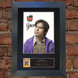 KUNAL NAYYAR Big Bang Mounted Signed Photo Reproduction Autograph Print A4 359