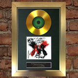 #188 KINGS OF LEON Only By Night GOLD DISC Album Signed Autograph Mounted Print