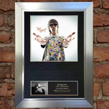 IAN BROWN stone roses Mounted Signed Photo Reproduction Autograph Print A4 92