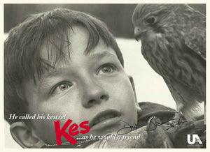 KES David Bradley Signed Autograph Film Movie Poster A2 Large Size