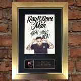 RAG N BONE MAN Signed Autograph Mounted Photo Reproduction PRINT A4 656