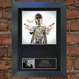 IAN BROWN stone roses Mounted Signed Photo Reproduction Autograph Print A4 92