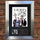 THE 1975 Band Signed Autograph Mounted Photo RE-PRINT A4 658