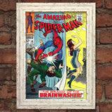 SPIDERMAN Comic Cover 59th Edition Cover Reproduction Vintage Wall Art Print #11