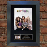 SPICE GIRLS Mounted Signed Photo Reproduction Autograph Print A4 301