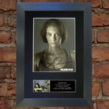 MAGGIE GREENE The Walking Dead Signed Autograph Mounted Photo Repro A4 Print 635