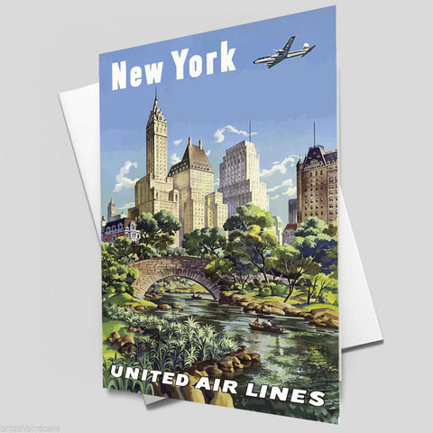 NEW YORK #4 VINTAGE RETRO TRAVEL Poster Nostalgic Home Print Wall Art Decor #62