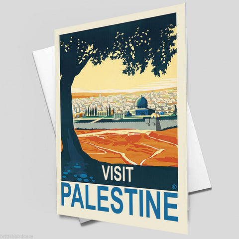 PALESTINE VINTAGE RETRO TRAVEL Poster Nostalgic Home Print Wall Art Decor #63