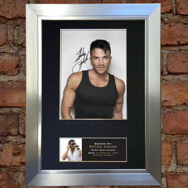 PETER ANDRE No1 Autograph Mounted Signed Photo Reproduction Print A4 165