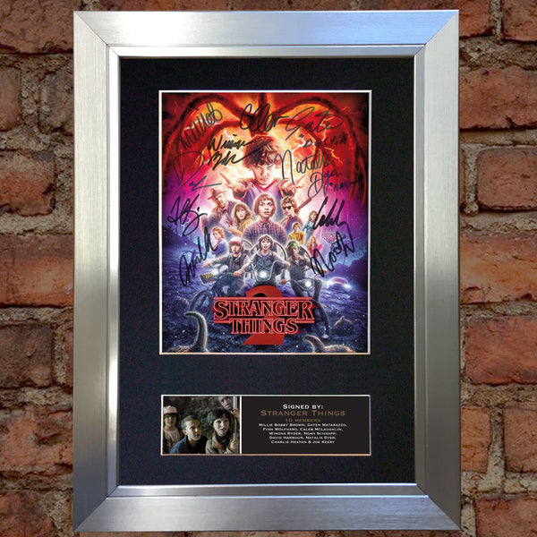 STRANGER THINGS Quality Autograph Mounted Signed Photo RePrint Poster A4/A3 #743