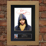 CHRIS BROWN Mounted Signed Photo Reproduction Autograph Print A4 96