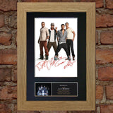 JLS No2 Mounted Signed Photo Reproduction Autograph Print A4 201