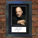 BILLY JOEL Signed Autograph Quality Mounted Photo Reproduction A4 475