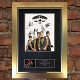 AVENGED SEVENFOLD Mounted Signed Photo Reproduction Autograph Print A4 120