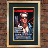 TERMINATOR Movie Poster Quality Autograph Mounted Signed Photo RePrint A4 730