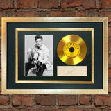 #131 GOLD DISC ELVIS PRESLEY Thats All Right Signed Autograph Mounted Repro A4