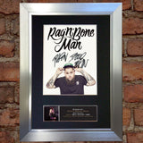 RAG N BONE MAN Signed Autograph Mounted Photo Reproduction PRINT A4 656