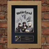 MOTORHEAD Signed Autograph Mounted Photo Reproduction A4 Print 472