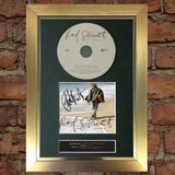 ROD STEWART Time Album Signed CD COVER MOUNTED A4 Autograph Print 30