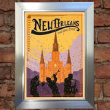 NEW ORLEANS VINTAGE RETRO TRAVEL Poster Nostalgic Home Print Wall Art Decor #58
