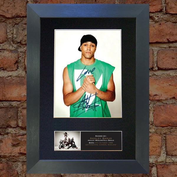 ASHLEY BANJO Diversity Signed Autograph Quality Mounted Photo PRINT A4 526