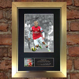 JACK WILSHERE Signed Mounted Photo Reproduction Autograph A4 387
