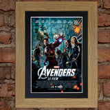 THE AVENGERS Mounted Signed Photo Reproduction Autograph Print A4 263
