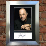 BILLY JOEL Signed Autograph Quality Mounted Photo Reproduction A4 475