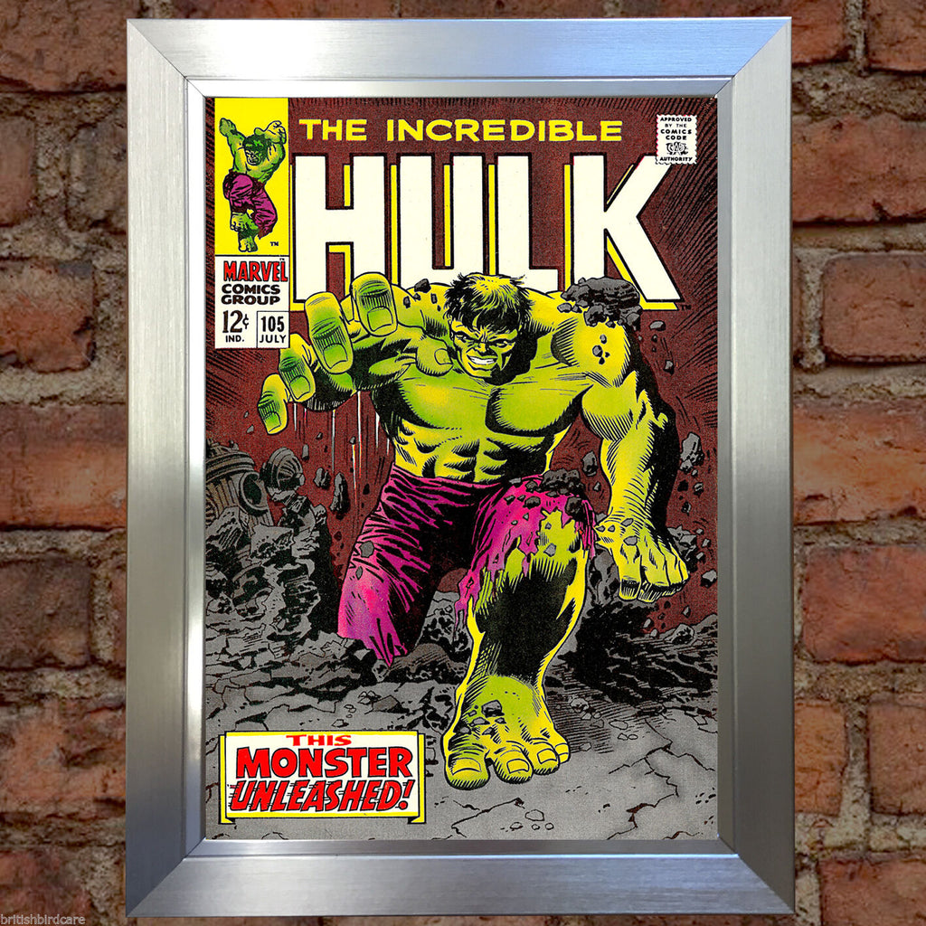 Hulk Comic Poster