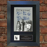 FLEETWOOD MAC Quality Autograph Mounted Photo Repro A4 Print 487