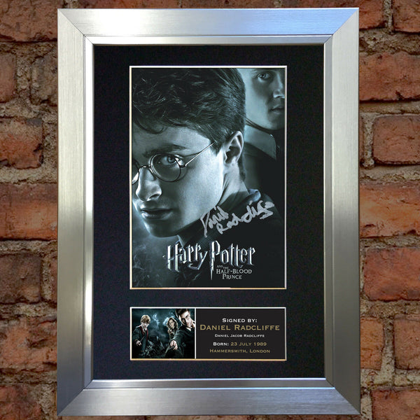DANIEL RADCLIFFE harry potter Mounted Signed Reproduction Autograph Print A4 134