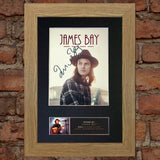 JAMES BAY Signed Autograph Mounted Photo Reproduction PRINT A4 568