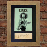MARC BOLAN T-Rex Signed Autograph Mounted Photo Repro A4 Print 485