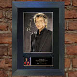 BARRY MANILOW Mounted Signed Photo Reproduction Autograph Print A4 94