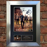ONE REPUBLIC Signed Autograph Mounted Photo Repro A4 Print 537
