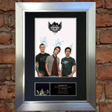 STEREOPHONICS Mounted Signed Photo Reproduction Autograph Print A4 318