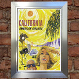 CALIFORNIA VINTAGE RETRO TRAVEL Poster Nostalgic Home Art Print Wall Decor #24
