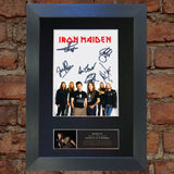 IRON MAIDEN Quality Autograph Mounted Signed Photo Repro A4 Print 542