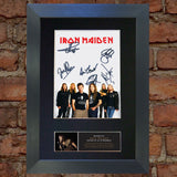 IRON MAIDEN Quality Autograph Mounted Signed Photo Repro A4 Print 542