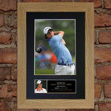 RORY MCILROY Mounted Signed Photo Reproduction Autograph Print A4 269