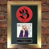 BEYONCE 4 Album Signed CD COVER MOUNTED Autograph Re-Print A4 210 x 297mm (1)