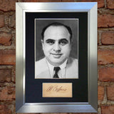 AL CAPONE Gangster RARE Quality Signed Autograph Mounted Photo PRINT A4 574