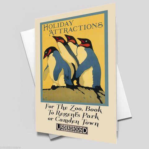 LONDON ZOO #5 VINTAGE RETRO TRAVEL Poster Nostalgic Home Print Wall Decor #52