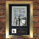 FLEETWOOD MAC Quality Autograph Mounted Photo Repro A4 Print 487
